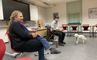 Rapper Spax in der Schule